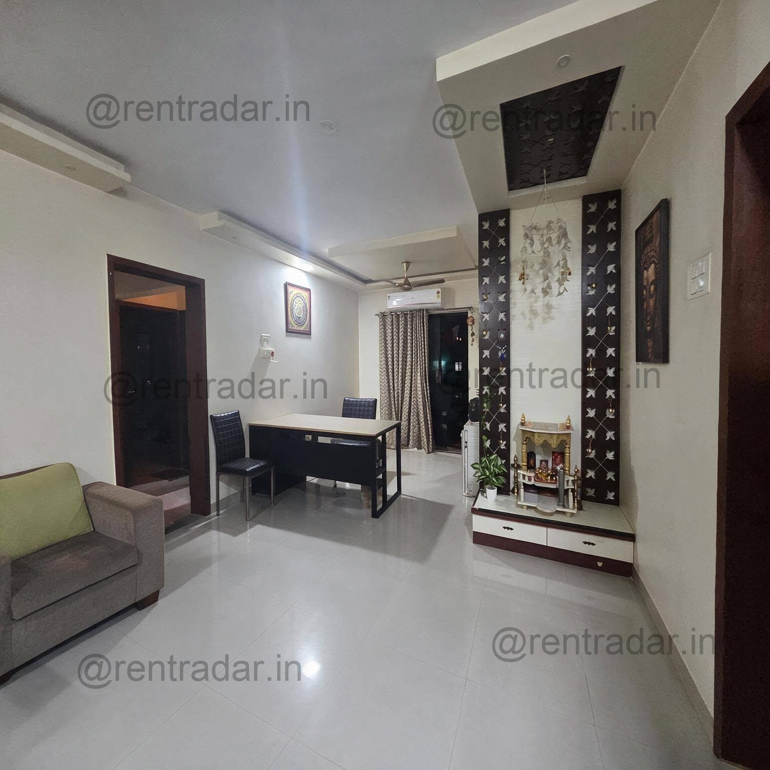 3 Bhk For Rent at 1,200 Sq. Ft. (nirmiti Zion)