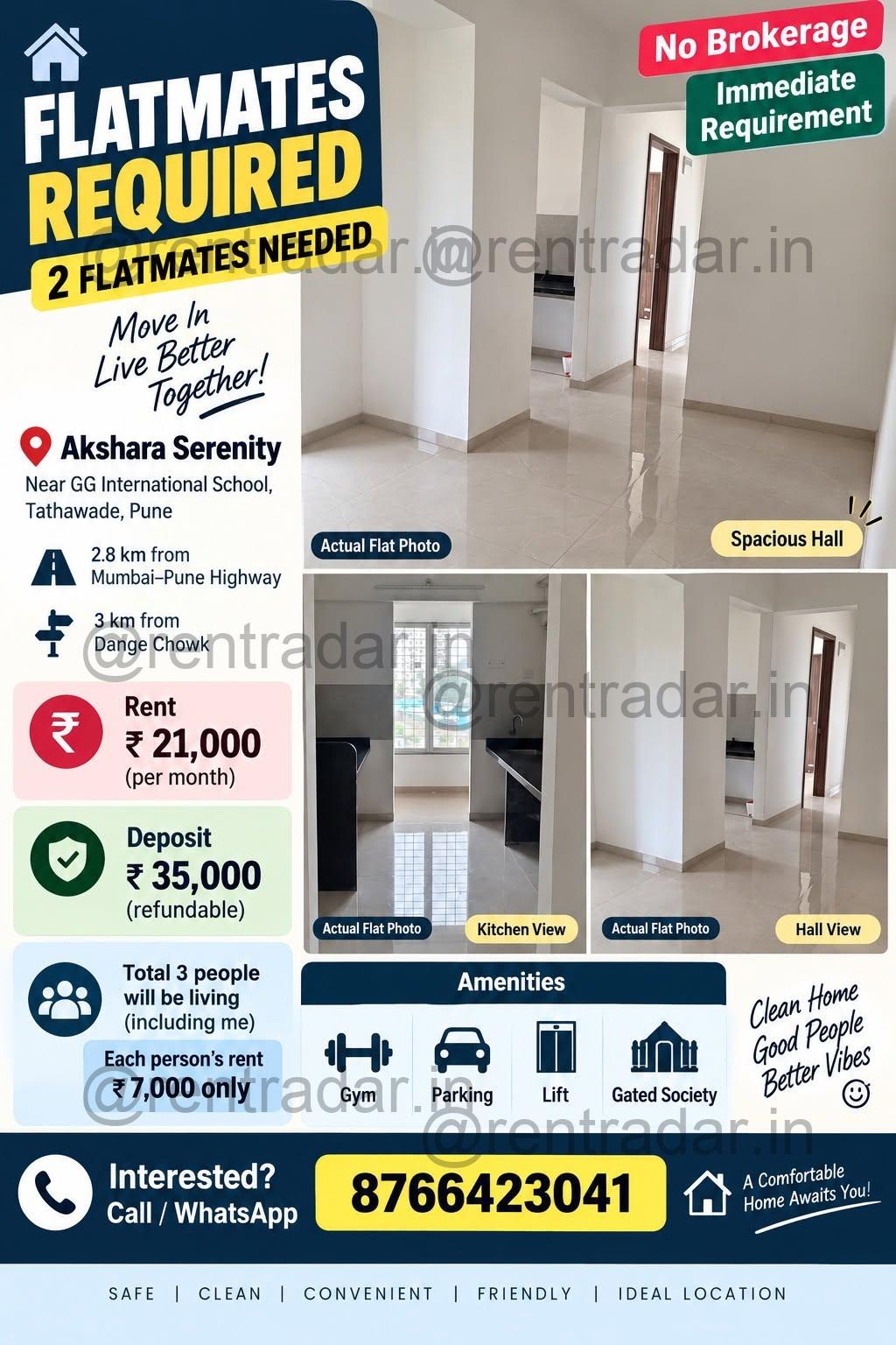 Room Available at Pune, MH