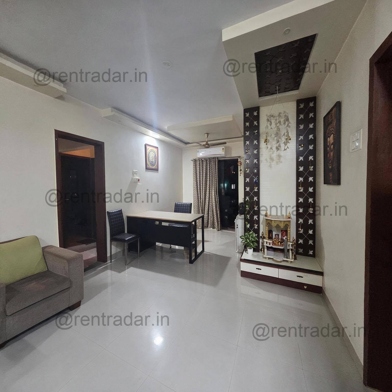 3 Bhk For Rent at 1,200 Sq. Ft. (nirmiti Zion)