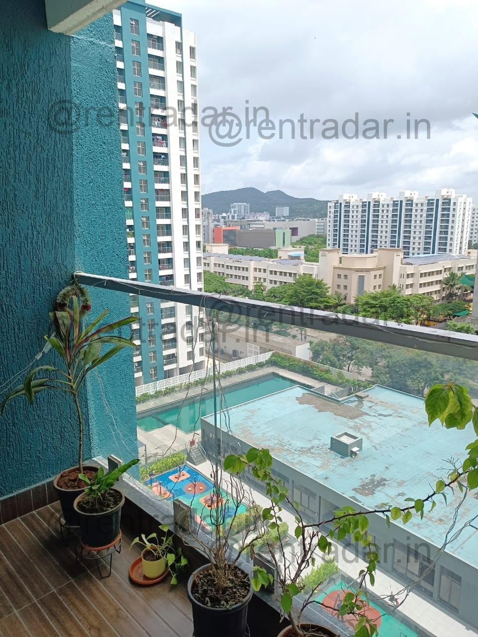 2bhk For Rent at Hinjewadi (megapolis Serenity)