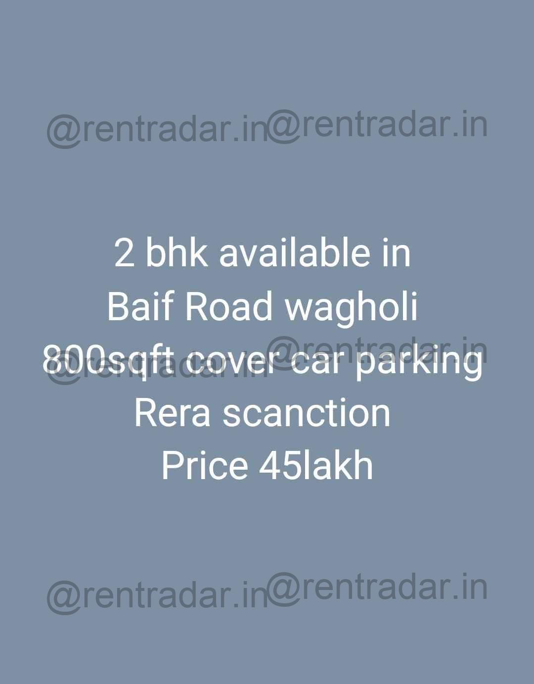 2 Bhk For Rent at Baif Road